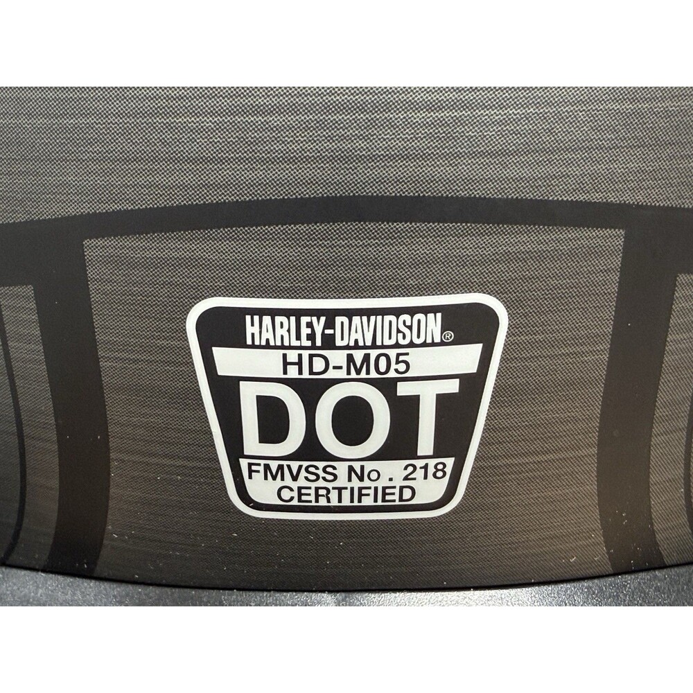 HD Harley Davidson HD M05 full face helmet S metallic Graphic Excellent! - Picture 6 of 16